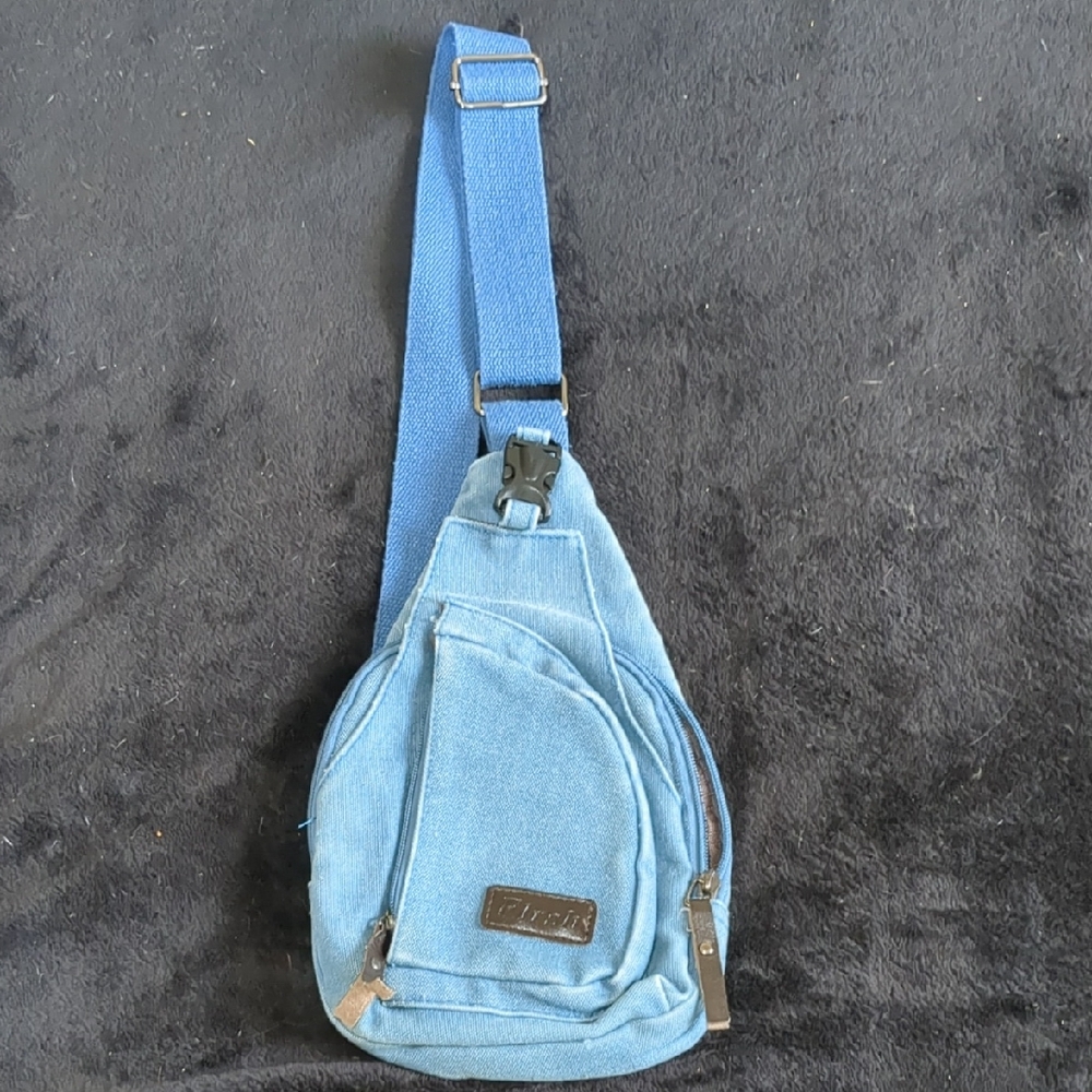 Blue Sling Bag